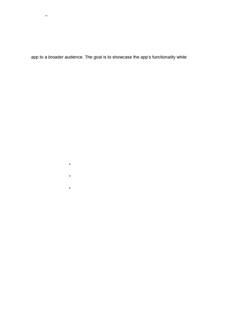 App Demo & Marketing Video Project | PDF | Multimedia | Video