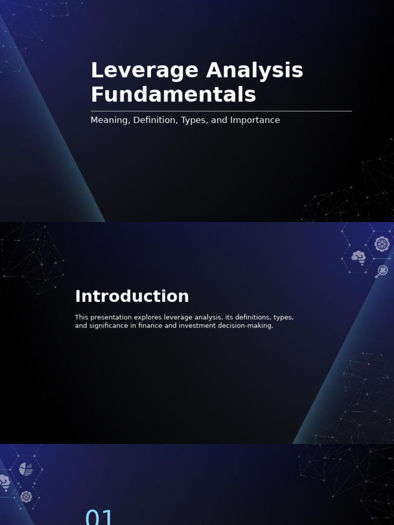 Understanding Leverage Analysis in Finance | PDF | Leverage (Finance ...
