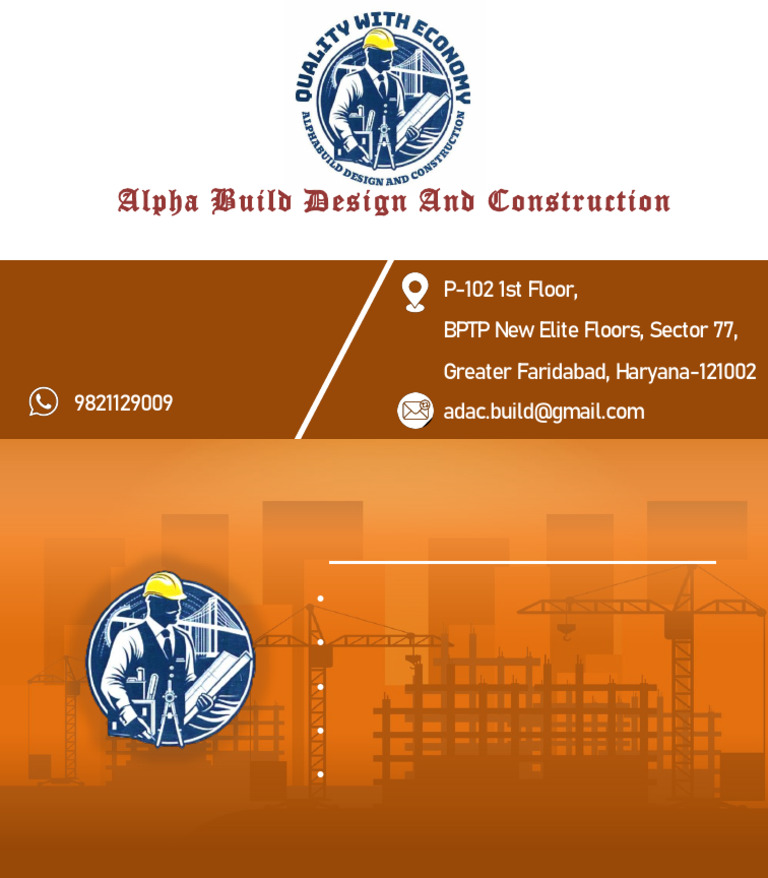 Alpha Build: Design & Construction Services | PDF