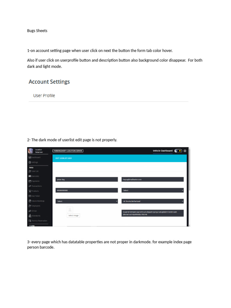 Bugs Sheets | PDF