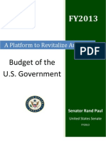 Senator Rand Paul: A Platform To Revitalize America (Updated)
