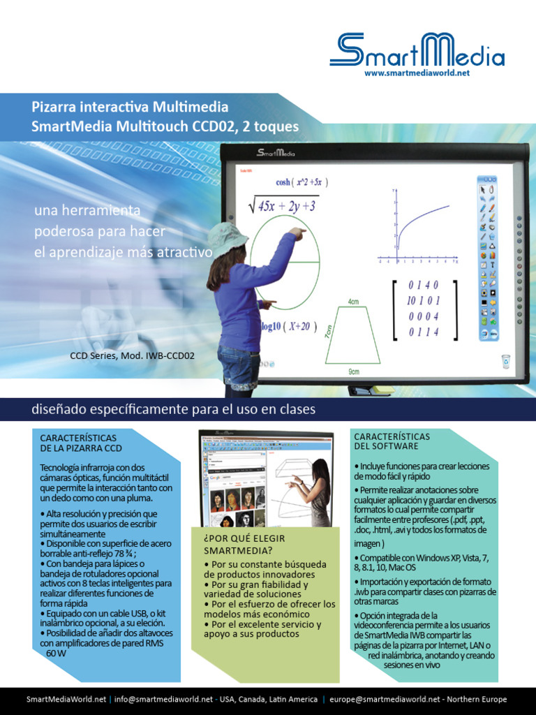 Smartmedia Interactive Whiteboard CCD02 SP | PDF | Adobe Flash ...