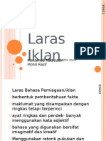 Laras Bahasa Iklan