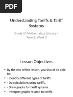 Math Literacy: Tariff Systems Guide | PDF | Science & Mathematics ...