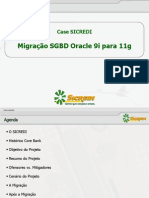 Migracao Oracle11g