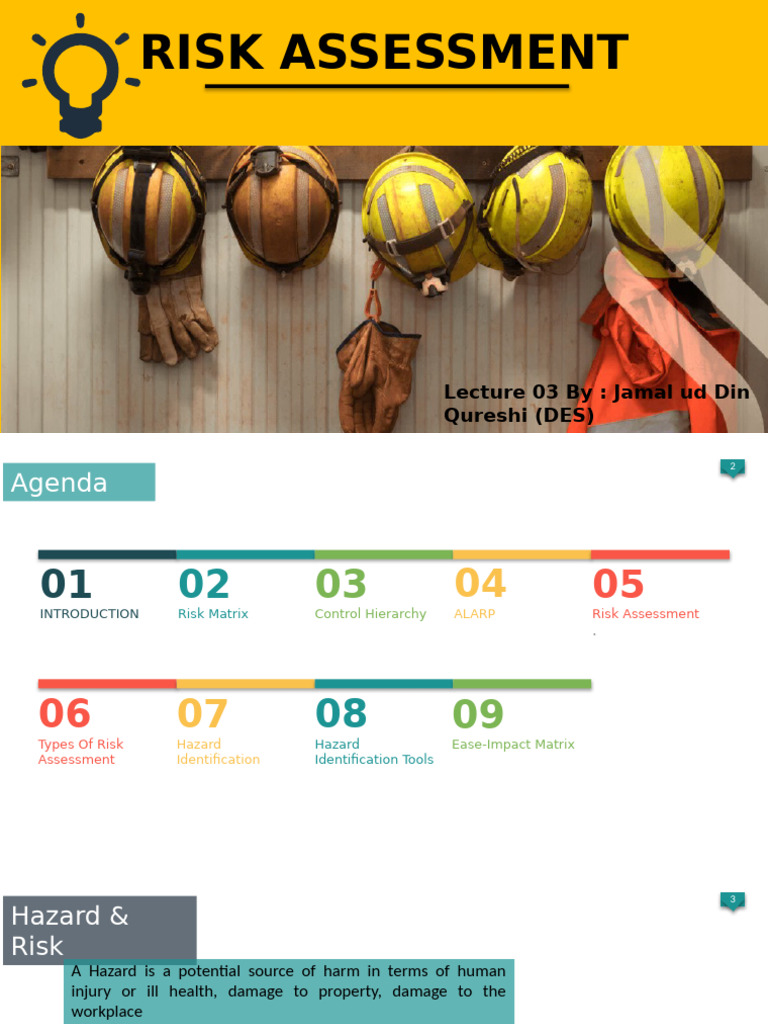 Comprehensive Risk Assessment Guide | PDF | Risk | Hazards