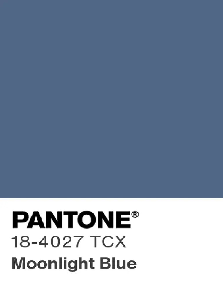 Pantone Color Chip 18 4027 TCX | PDF