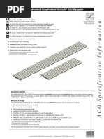 ACO Brickslot Drain Specifications | PDF | Drainage | Civil Engineering