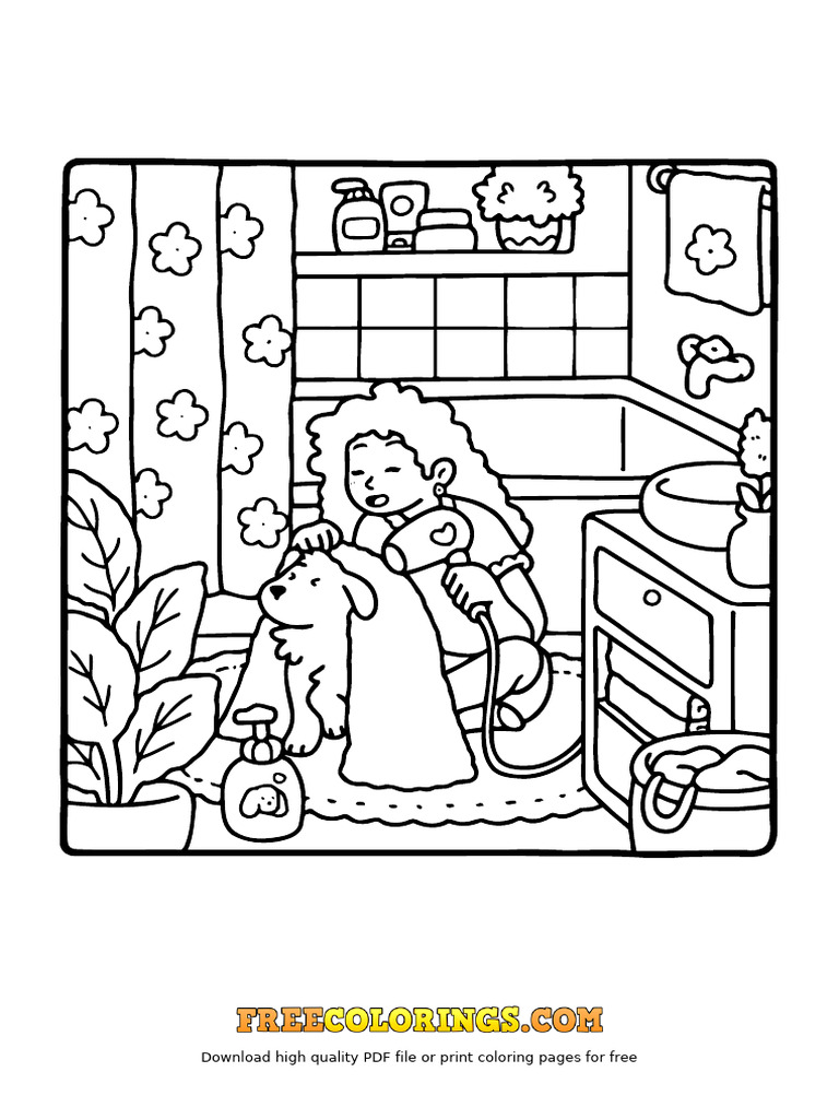 Free High-Quality Coloring Pages PDF | PDF