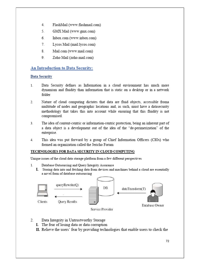 Cloud Computing Digital Notes-74 | PDF