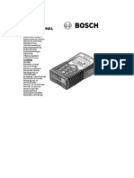Manual Bosch Del 50 Telemetro Laser