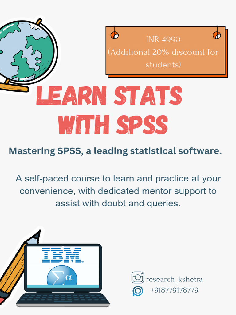 Master SPSS: Self-Paced Online Course | PDF