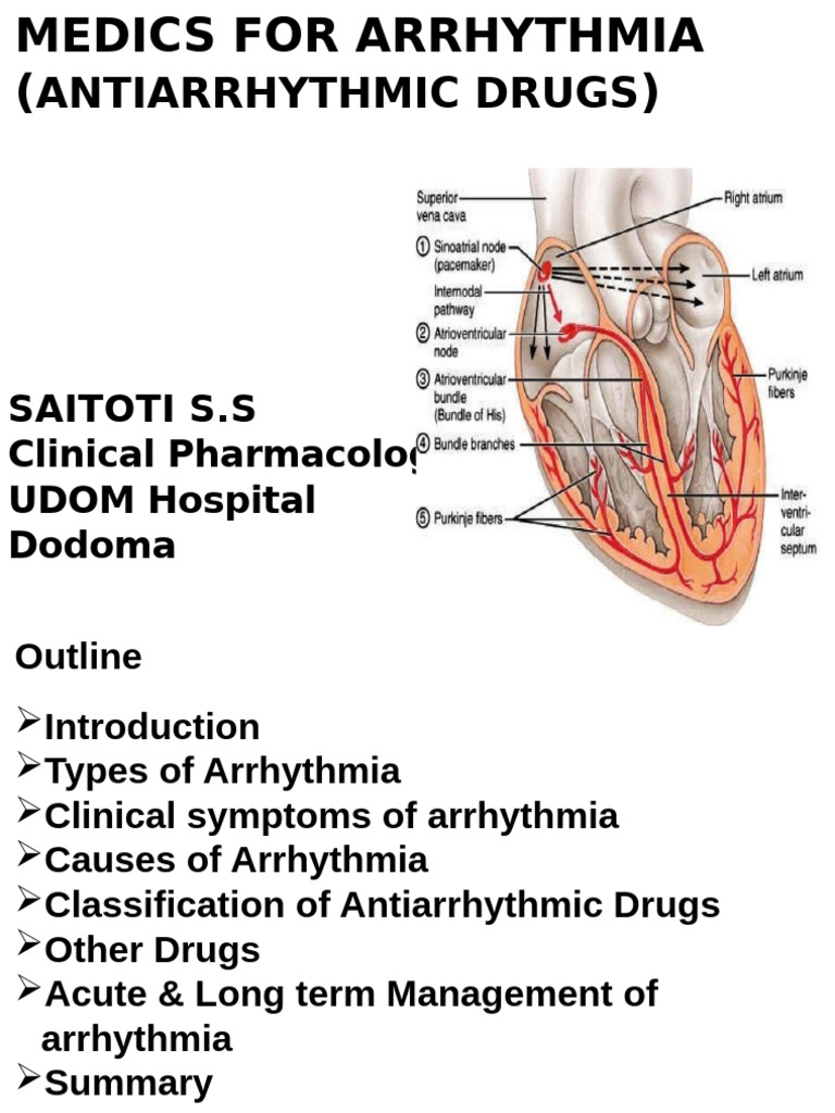 8-Drugs For Arrythmia | PDF | Cardiology | Physiology
