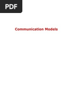 Models of Communication