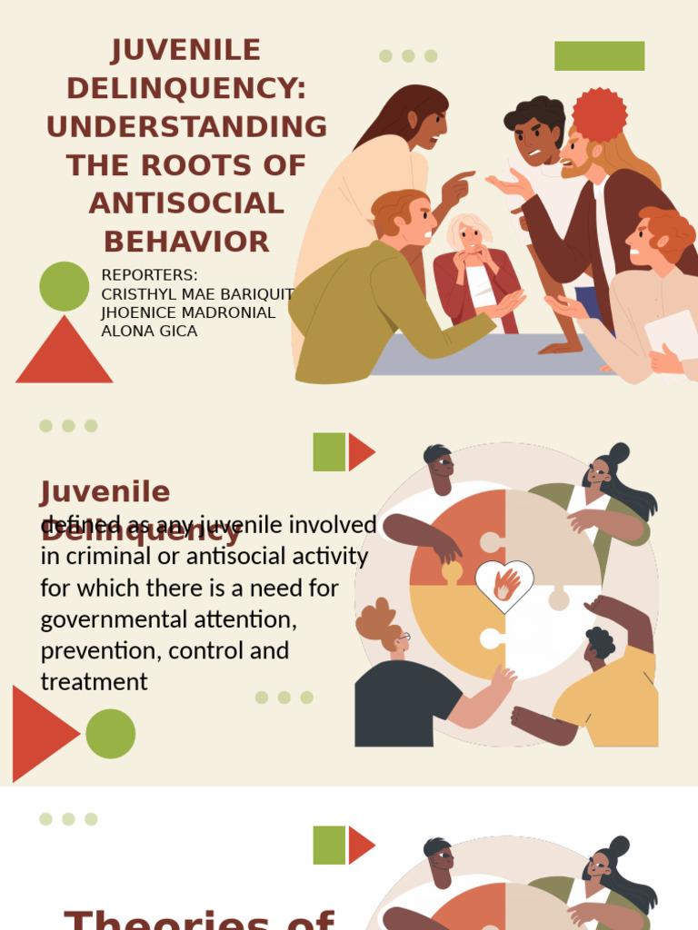 Juvenile Delinquency: Causes and Solutions | PDF