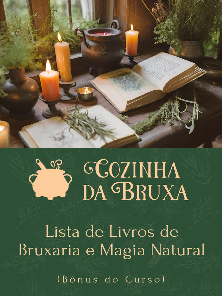 Livros de Bruxaria e Magia Natural | PDF | Wicca | Feitiçaria