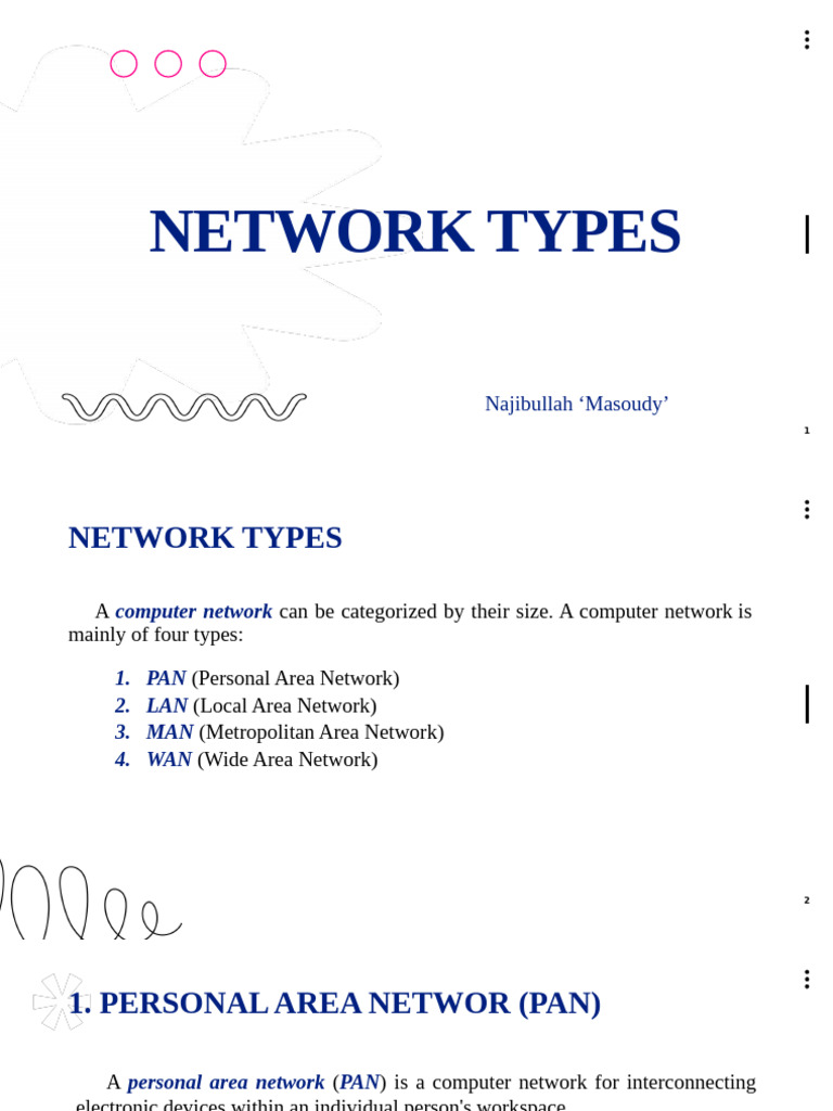 Types of Computer Networks Explained | PDF | Computer Network | Wide ...