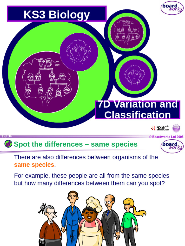 Variation and Classification in Biology | PDF