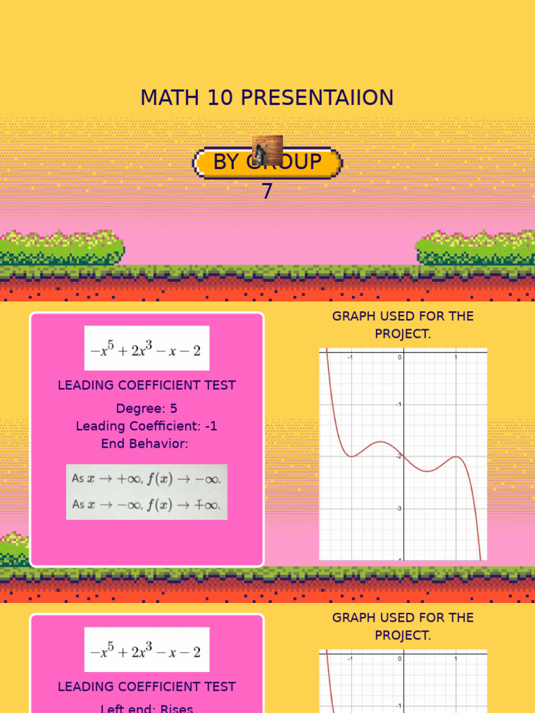 Interactive Color Tiles Fun Presentation in Orange Yellow Pink Retro ...