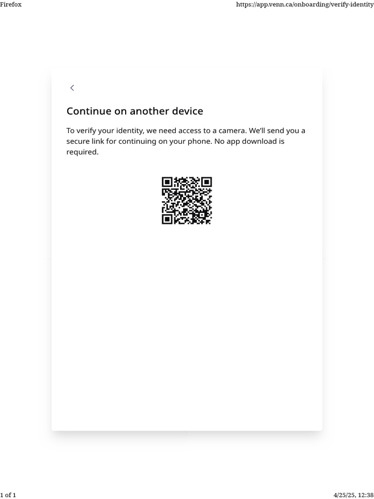 Verify Identity | PDF
