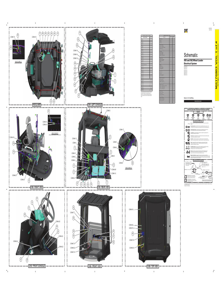 Cab Wiring for 950 and 962 Loaders | PDF | Switch | Automotive Technologies