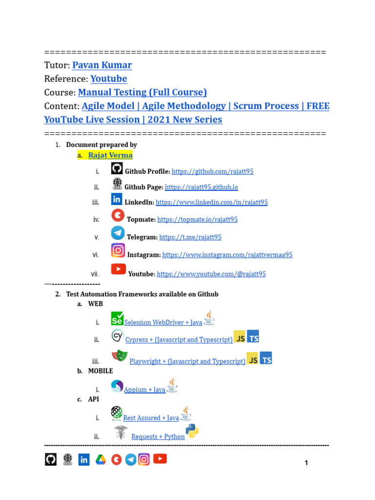 User Stories in Manual Testing Explained | PDF | Scrum (Software ...