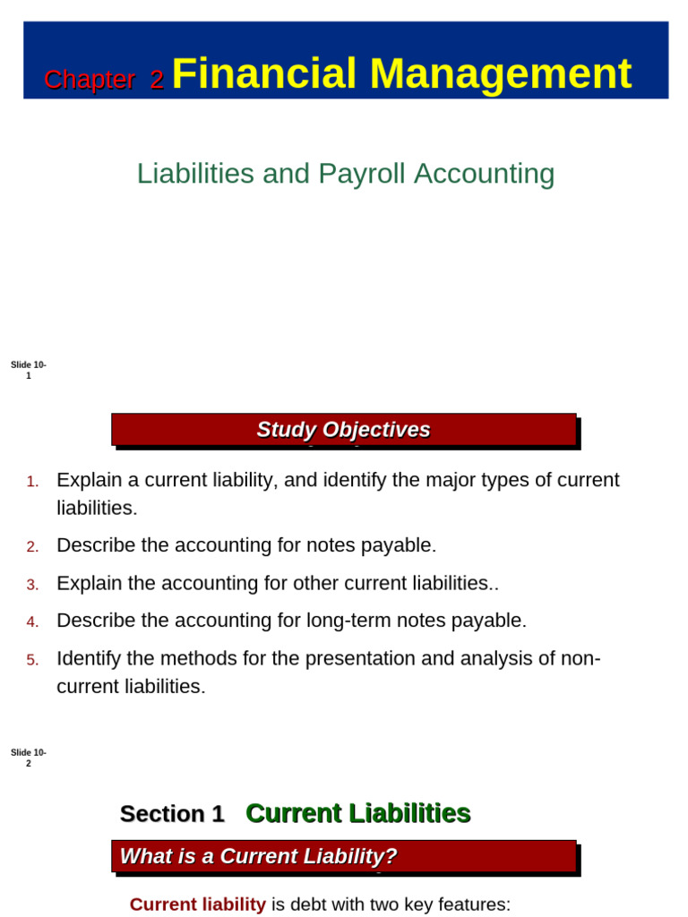 Current Liabilities and Payroll Accounting | PDF | Payroll | Payroll Tax