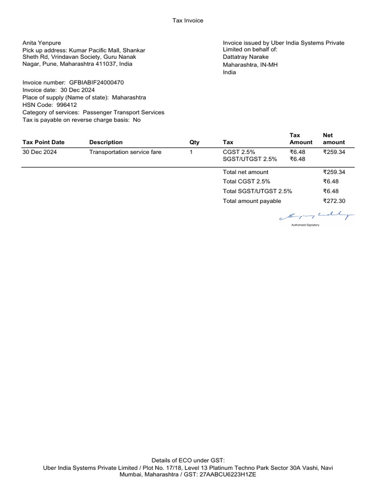 Invoice | PDF