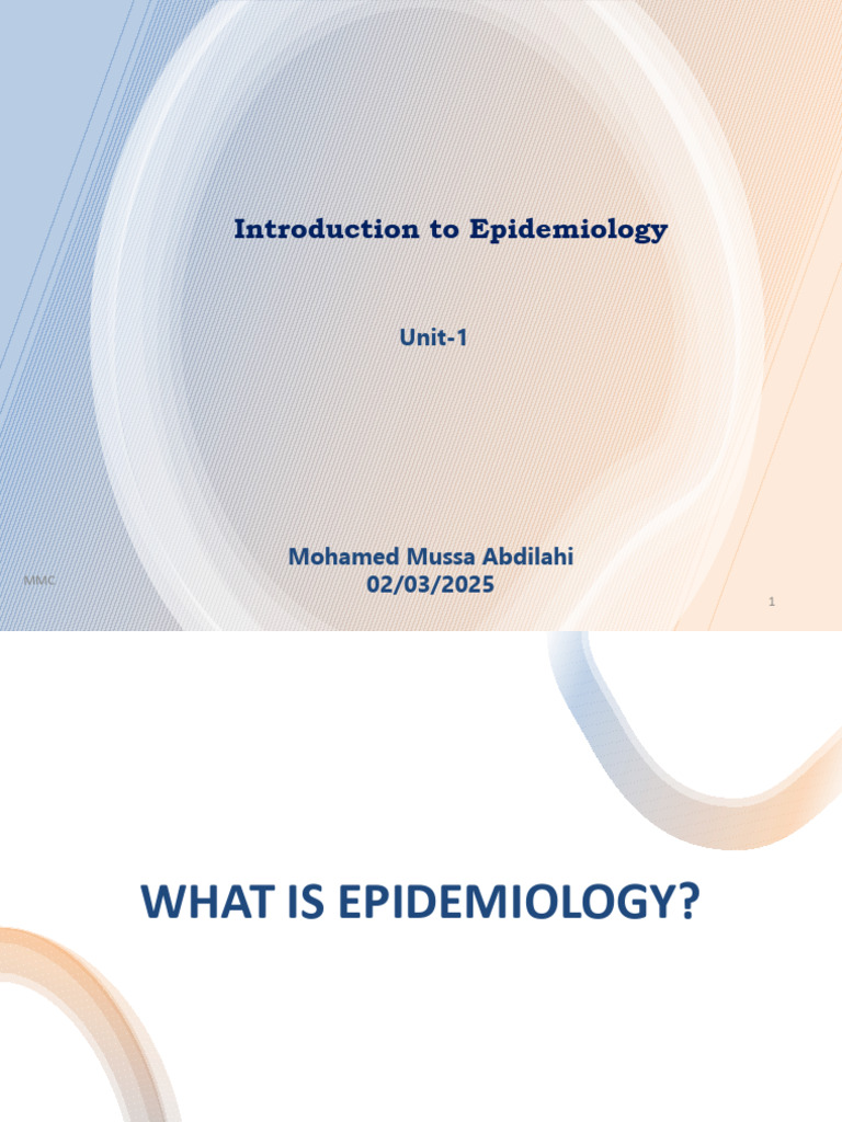 Introduction To Epidemiology Course-Revised, Esp. HX Only | PDF ...