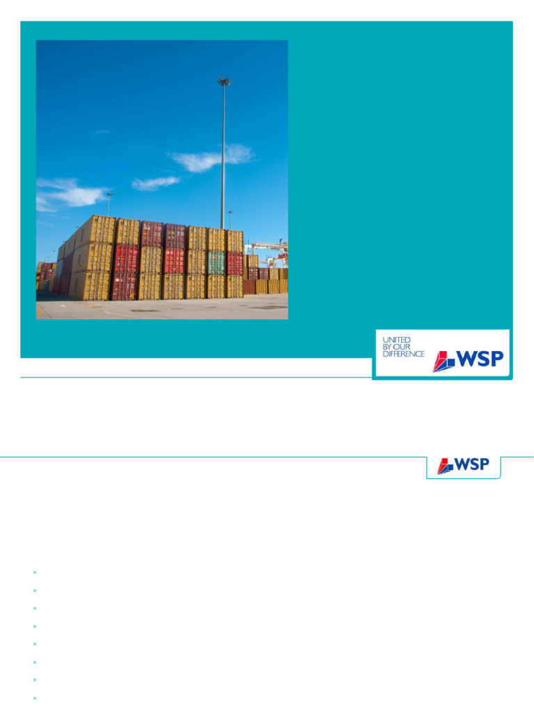 Port Design and Construction Overview | PDF | Transport | Port