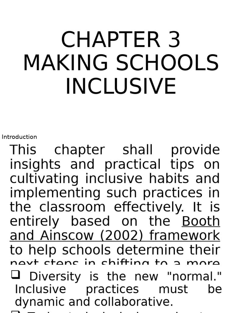 Strategies for Inclusive Education | PDF | Differentiated Instruction ...