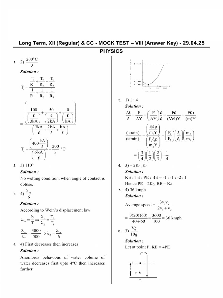 Qustion Paper - 01 Ans & Key | PDF