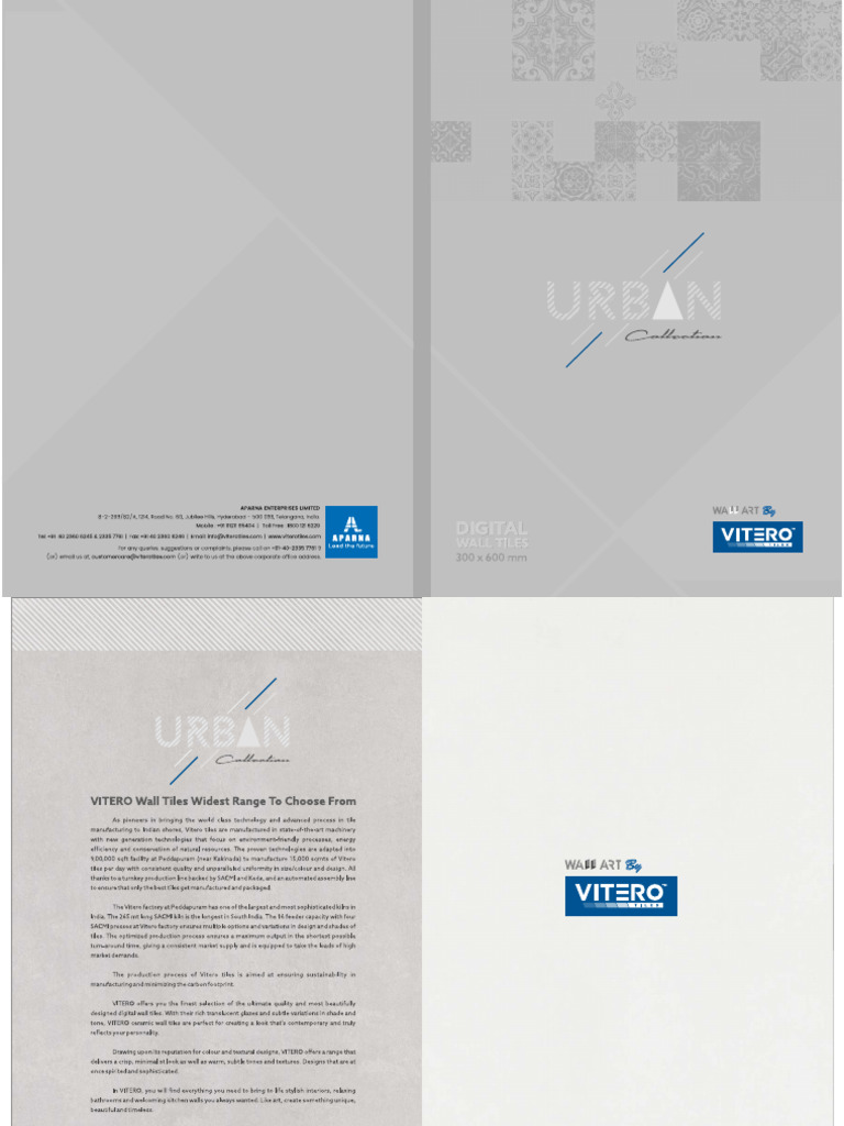 Wall Tiles Catalogue | PDF