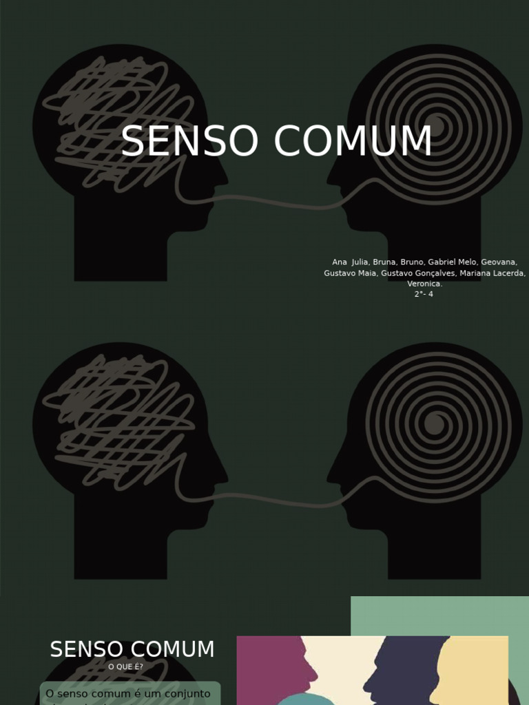 Compreendendo o Senso Comum | PDF | Science | Bom senso