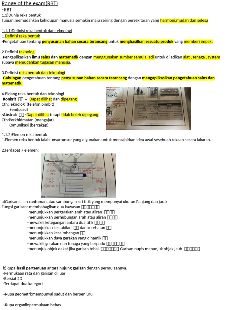 Range of The Exam RBT | PDF