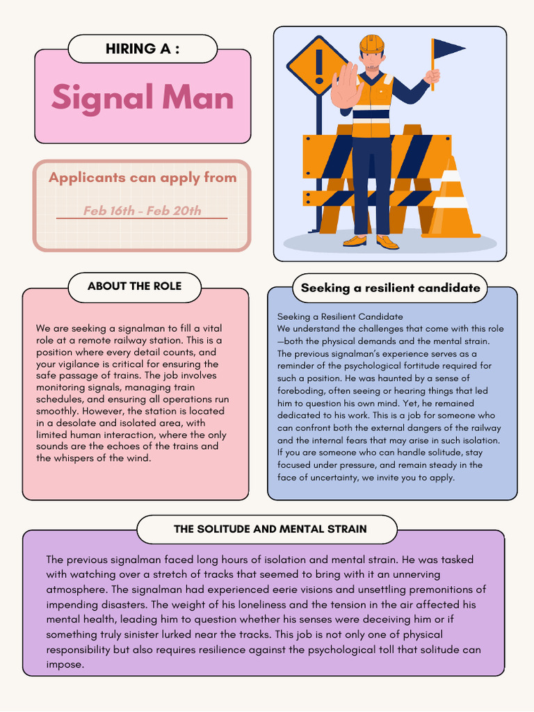 Colorful Modern Personal Profile All About Me Poster | PDF