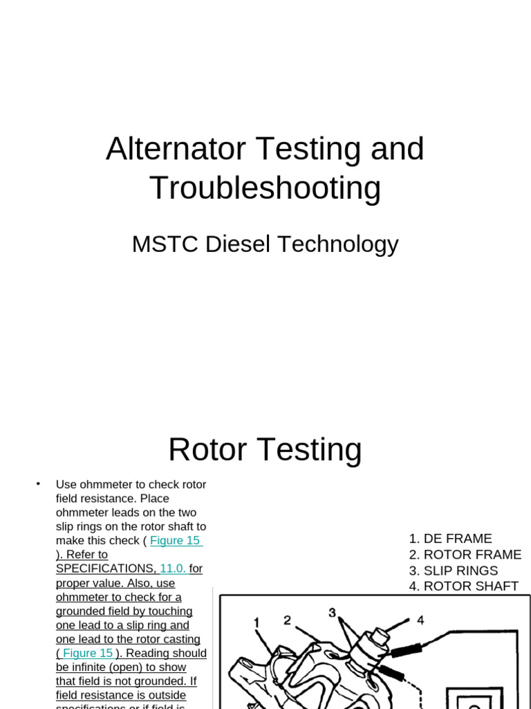 DIY Alternator Test Bench Guide | PDF | Electrical Engineering ...