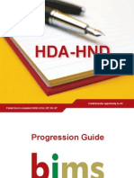 HDA HND Progression Guide Jan11