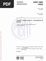 ABNT Auditor Noturno Hotel