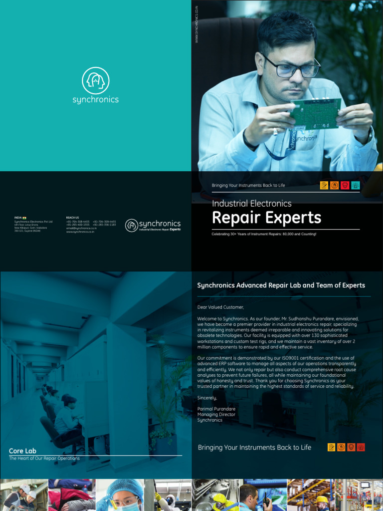 Synchronics: 30 Years of Electronics Repair | PDF | Electronics | Computing
