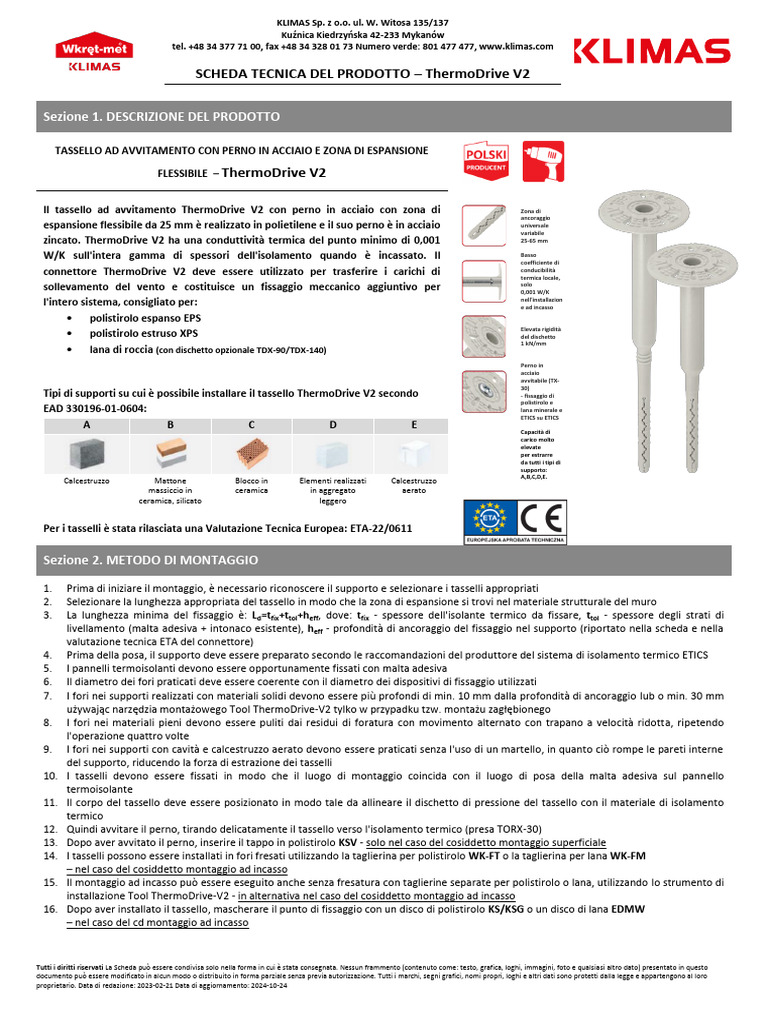 PDS Thermodrive V2 - It | PDF