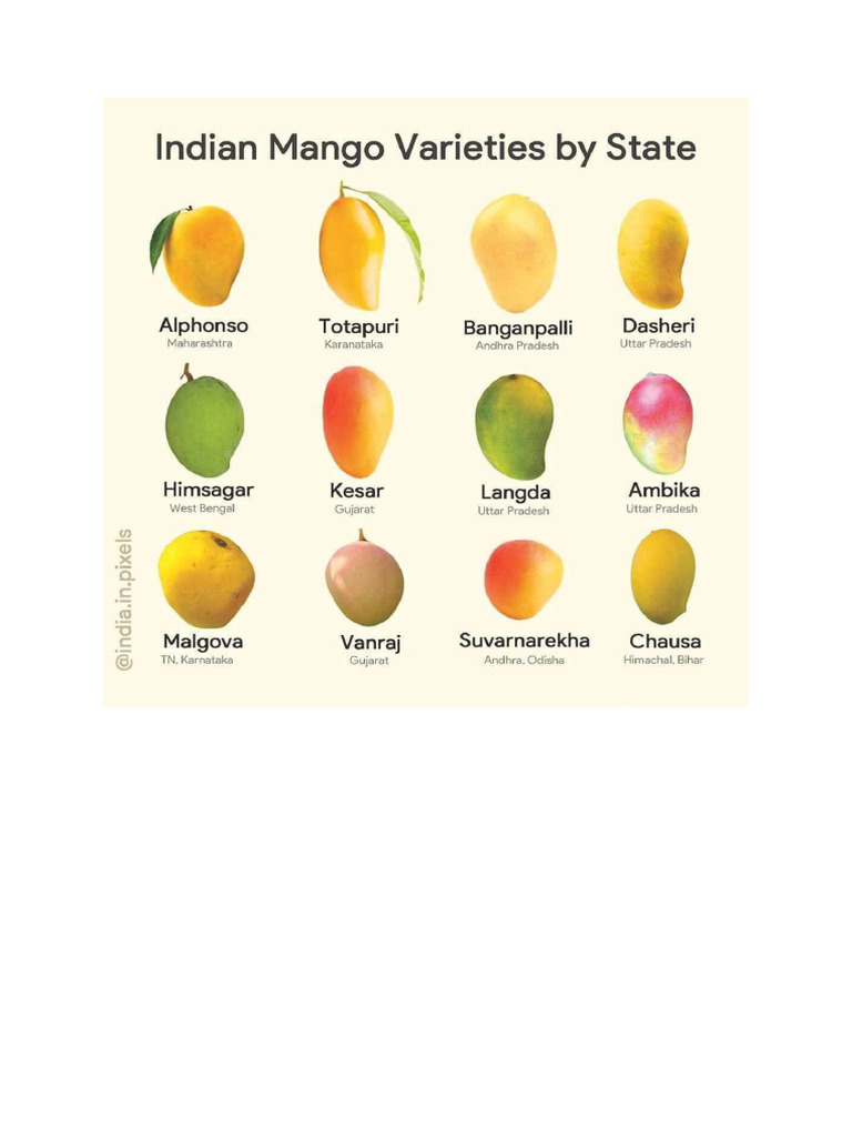 Variety of Manngo | PDF