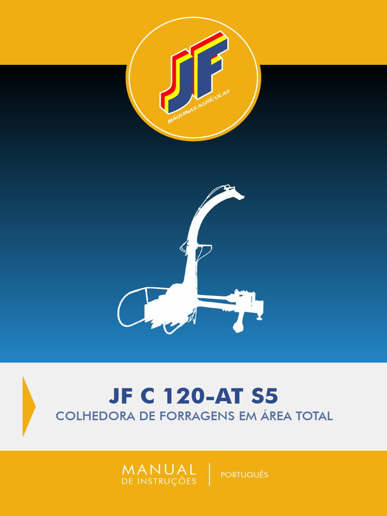 05.005638 Manual JF c120 at s5 Portuguaas Re 230213094928 | PDF | Trator |  Máquinas