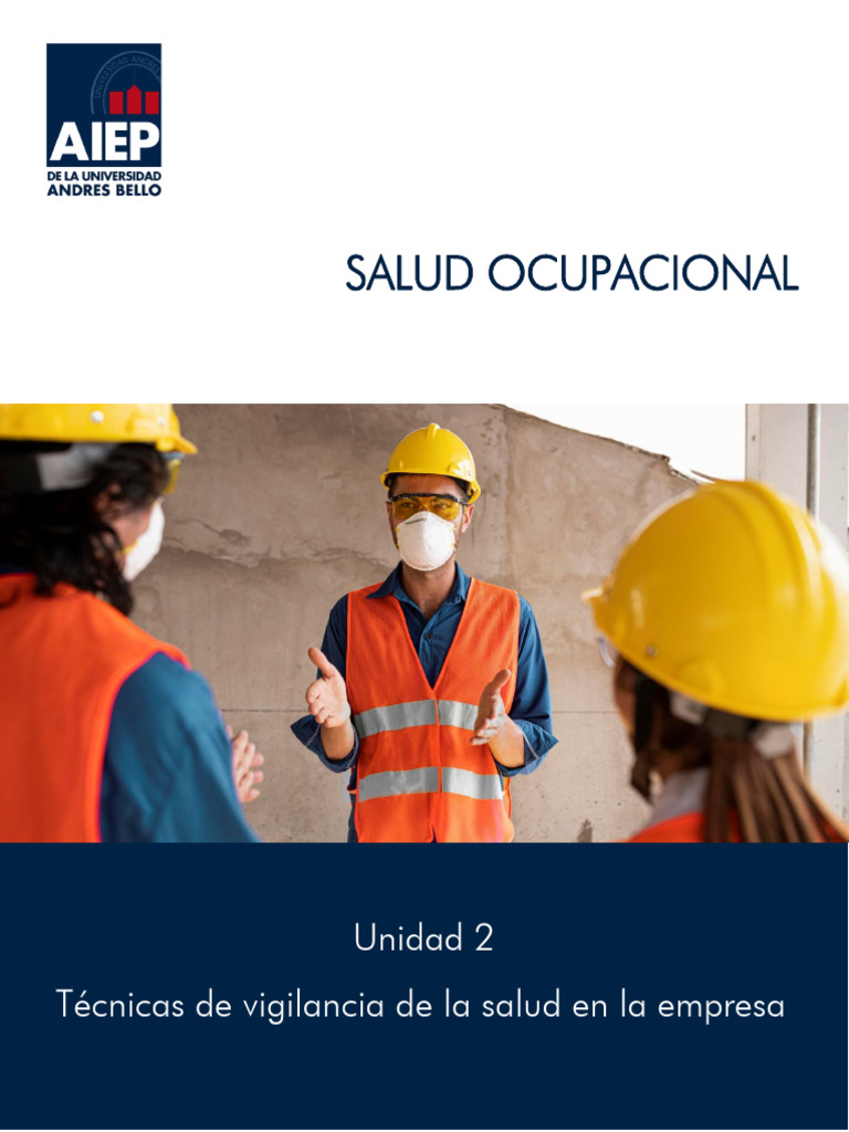 Vigilancia de la Salud en el Trabajo | PDF | Seguridad y salud ...