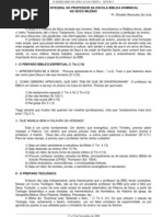 A Formação Integral do Professor da EBD no novo milênio