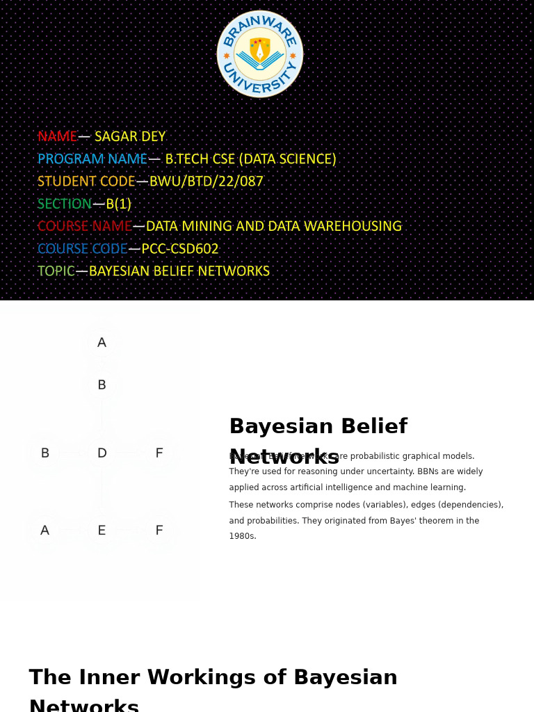 Understanding Bayesian Belief Networks | PDF