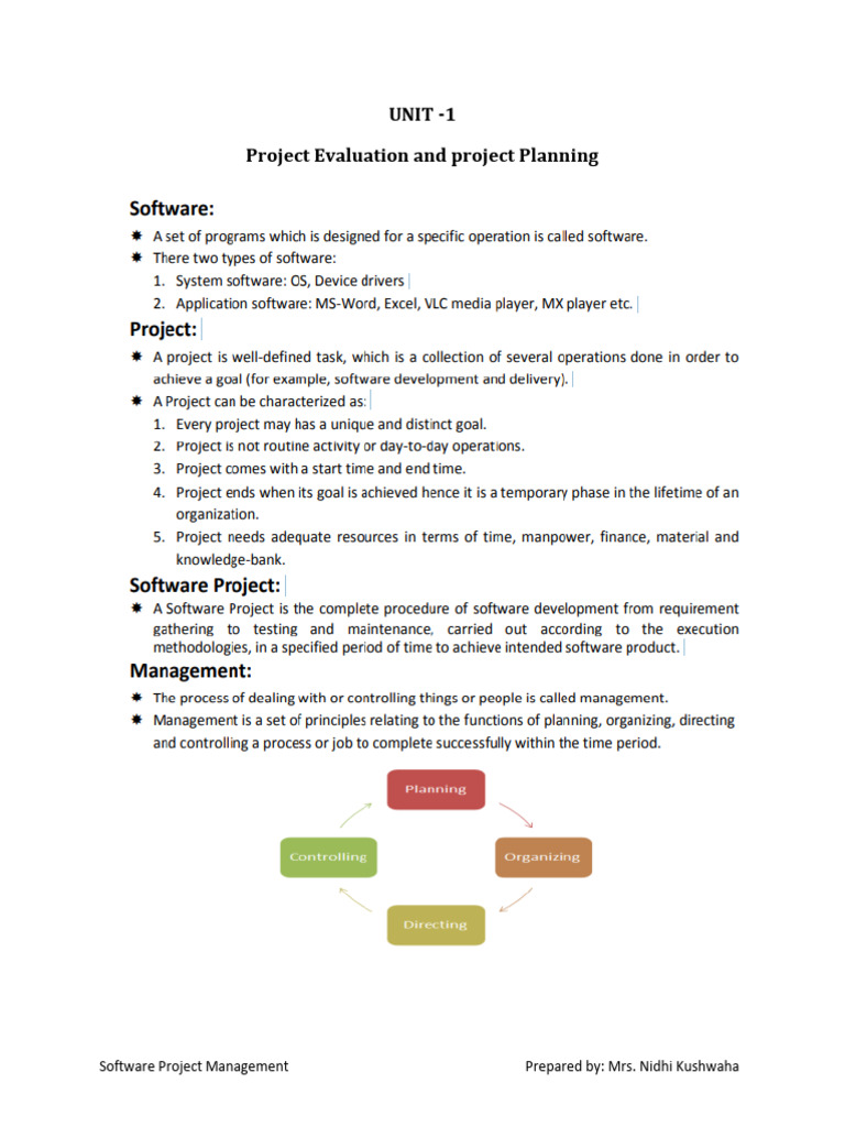 Software Project Management Essentials | PDF | Project Management ...