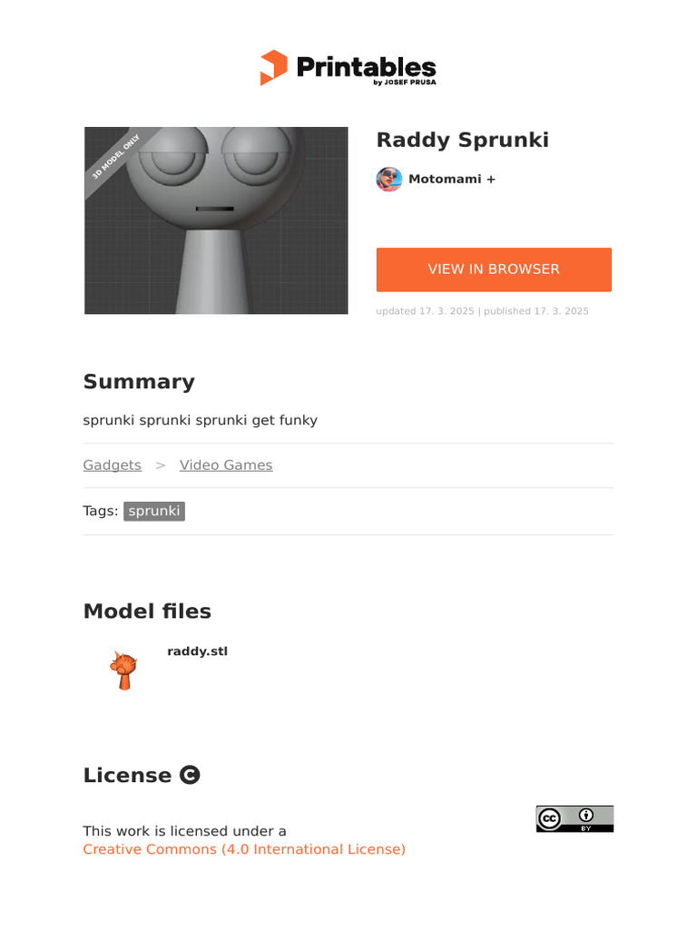 Raddy Sprunki | PDF