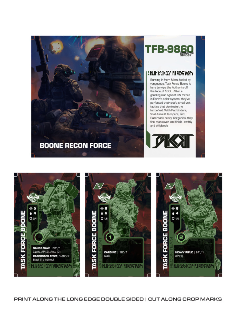 Task Force Boone Unit Overview | PDF | Marksman | Military Science