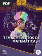 Temas Selectos de Matematicas II - 241125 - 213122 | PDF | Integral ...